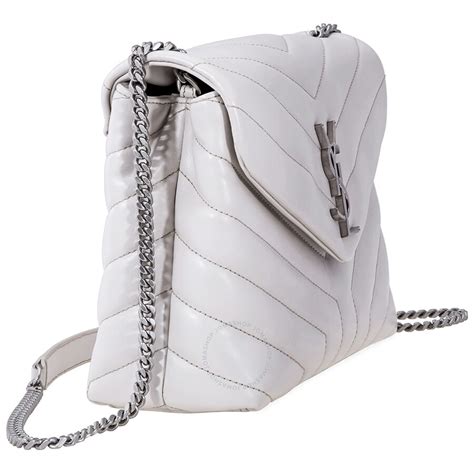 ysl loulou bag white